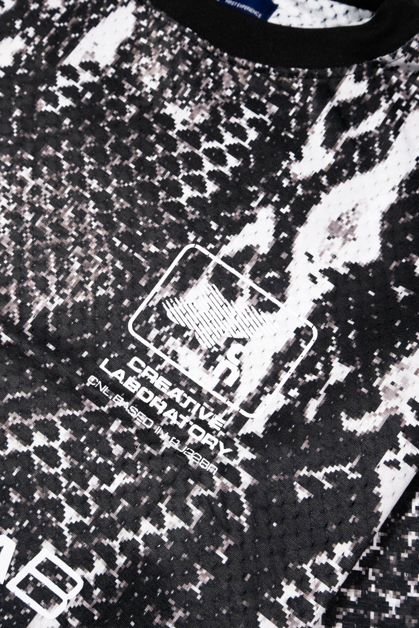 Snake Camo Jersey B&W