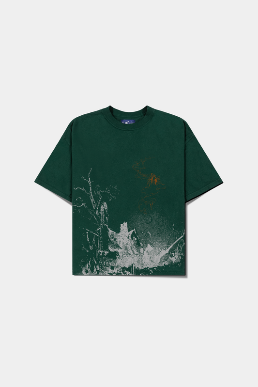 Casa Monstro Verde Heavy Tee