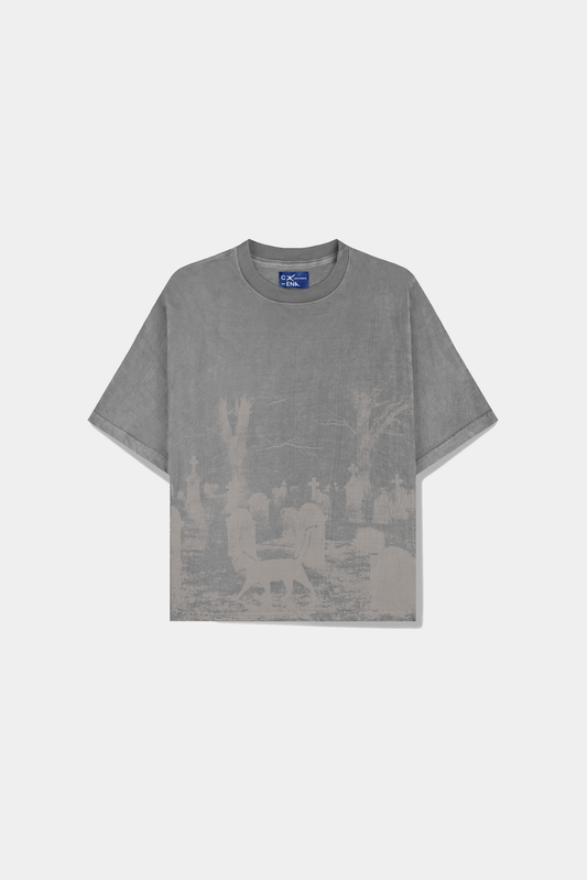 Cemitério Cinza Heavy Tee