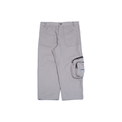 Gray Armour Cargo Trousers