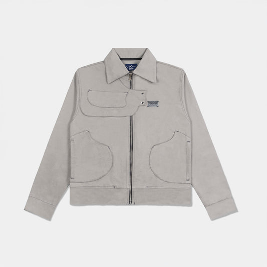 Gray Armour Jacket