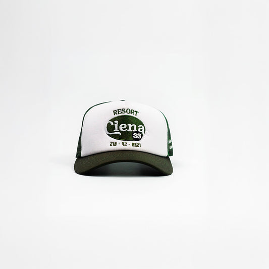 Resort Merch Trucker da CIENA - boné, foto frontal