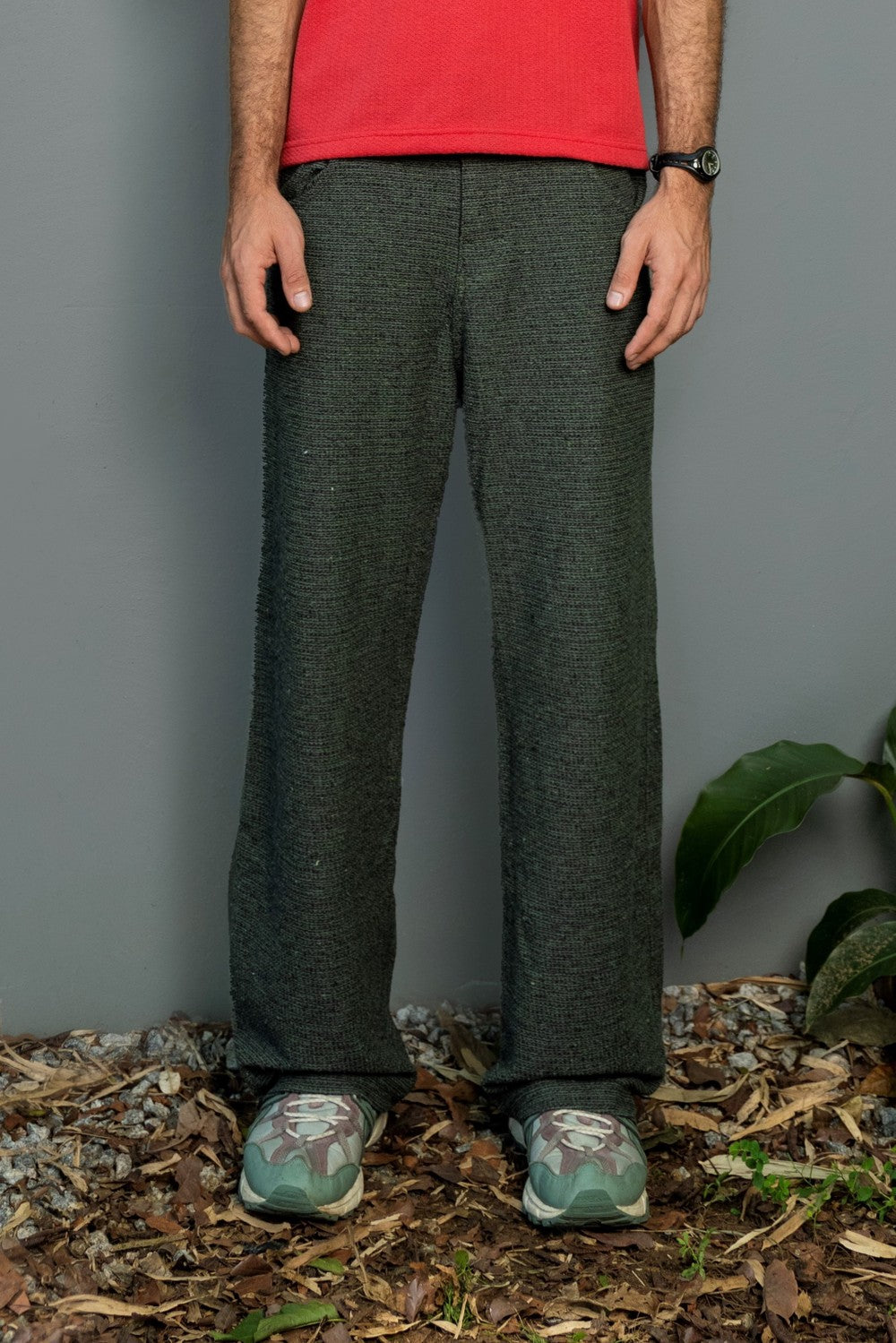 Resort Relaxed Rug Trousers da CIENA - calça, foto frontal