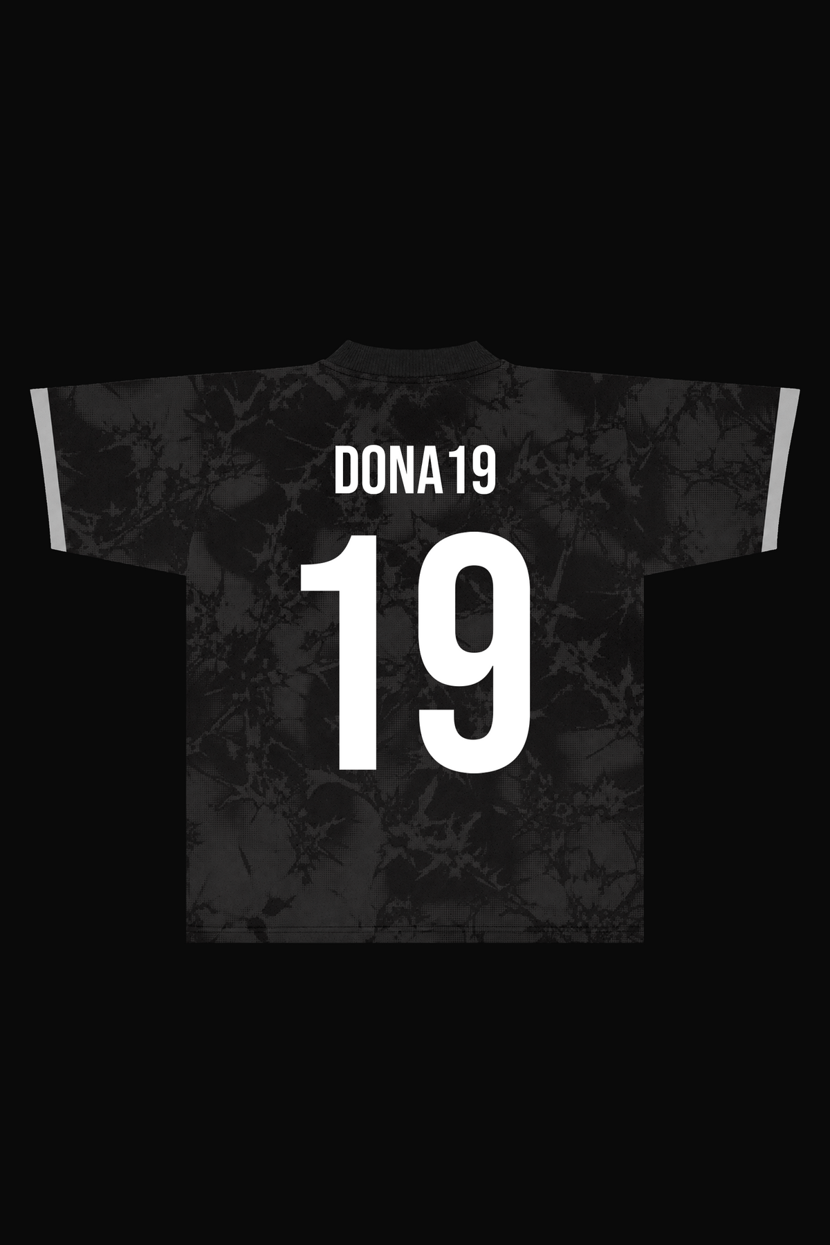 Costas da jersey ICE NUGETS com número aplicado