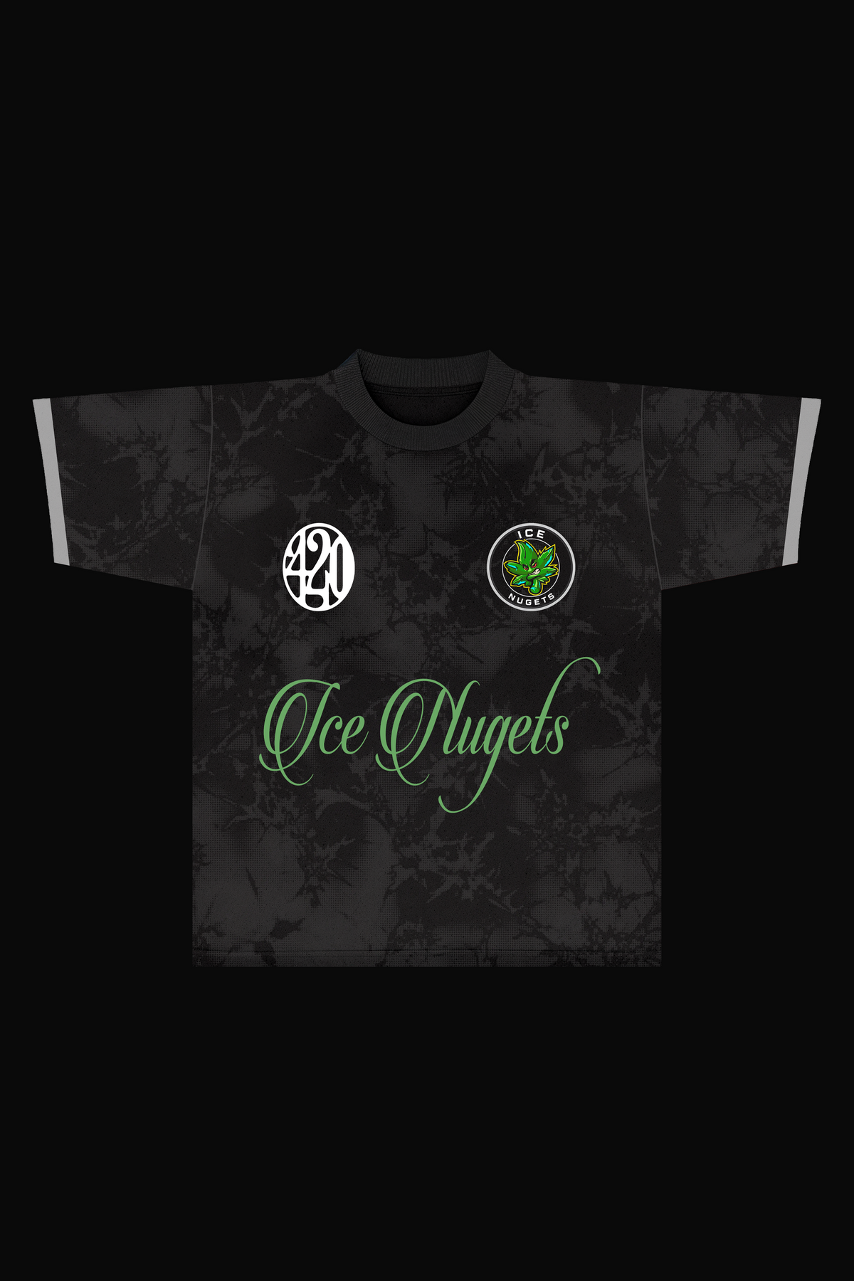 Jersey ICE NUGETS da DONA, frente e costas, com nome e número personalizados