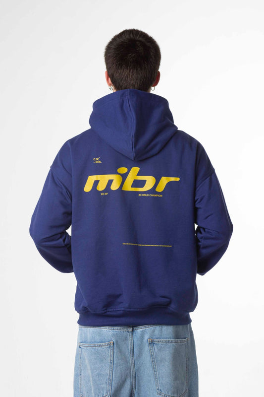 Vintage MIBR Zip Hoodie da CIENA - knit/moletom, foto no corpo
