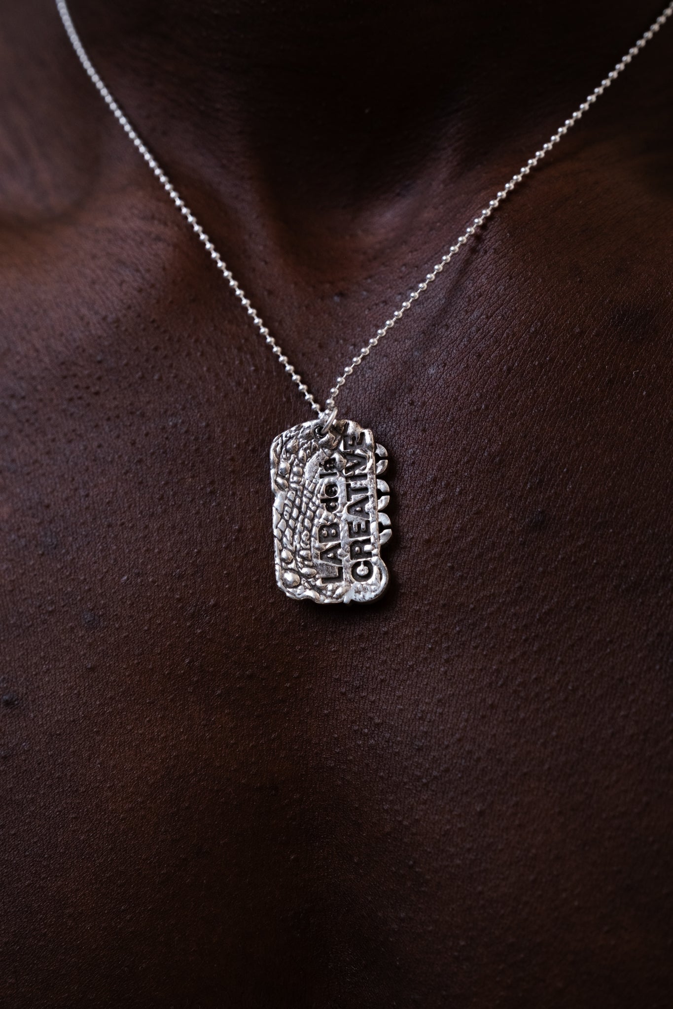 Dog Tag Croco