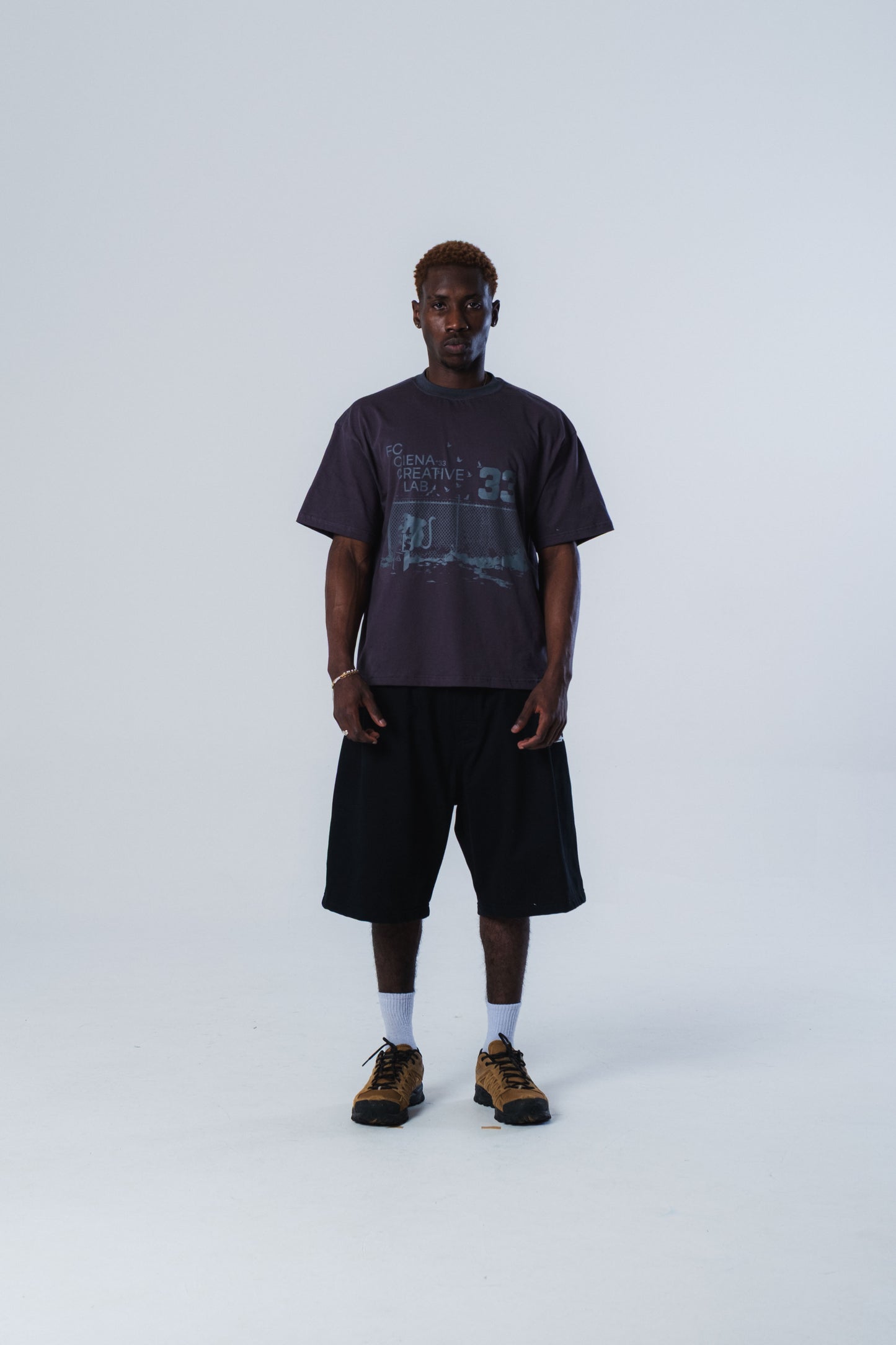 Monkey Grid Heavy Tee