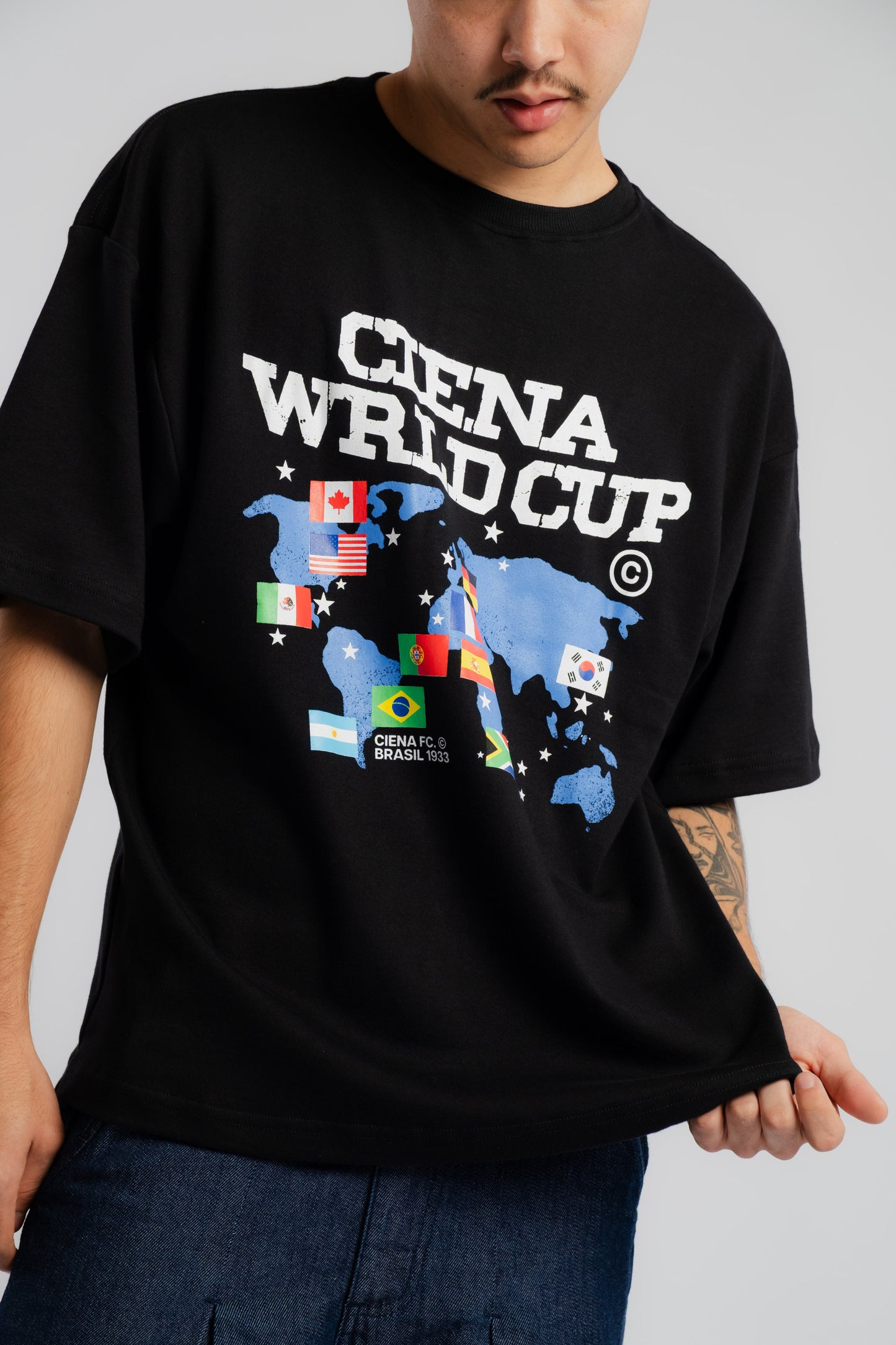 Mapa Heavy Tee da CIENA - camiseta, foto 5
