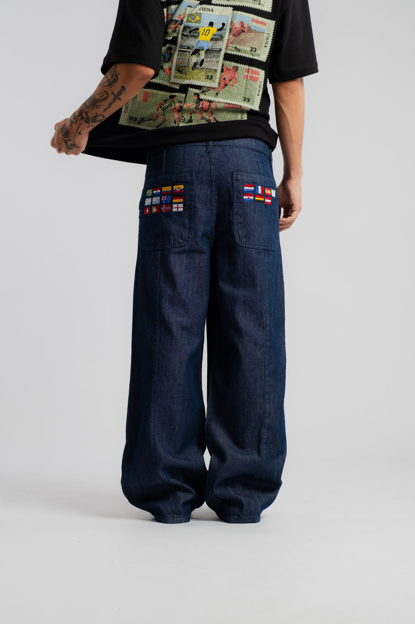 Calça Denim Ciclo da CIENA - cinto, foto 2
