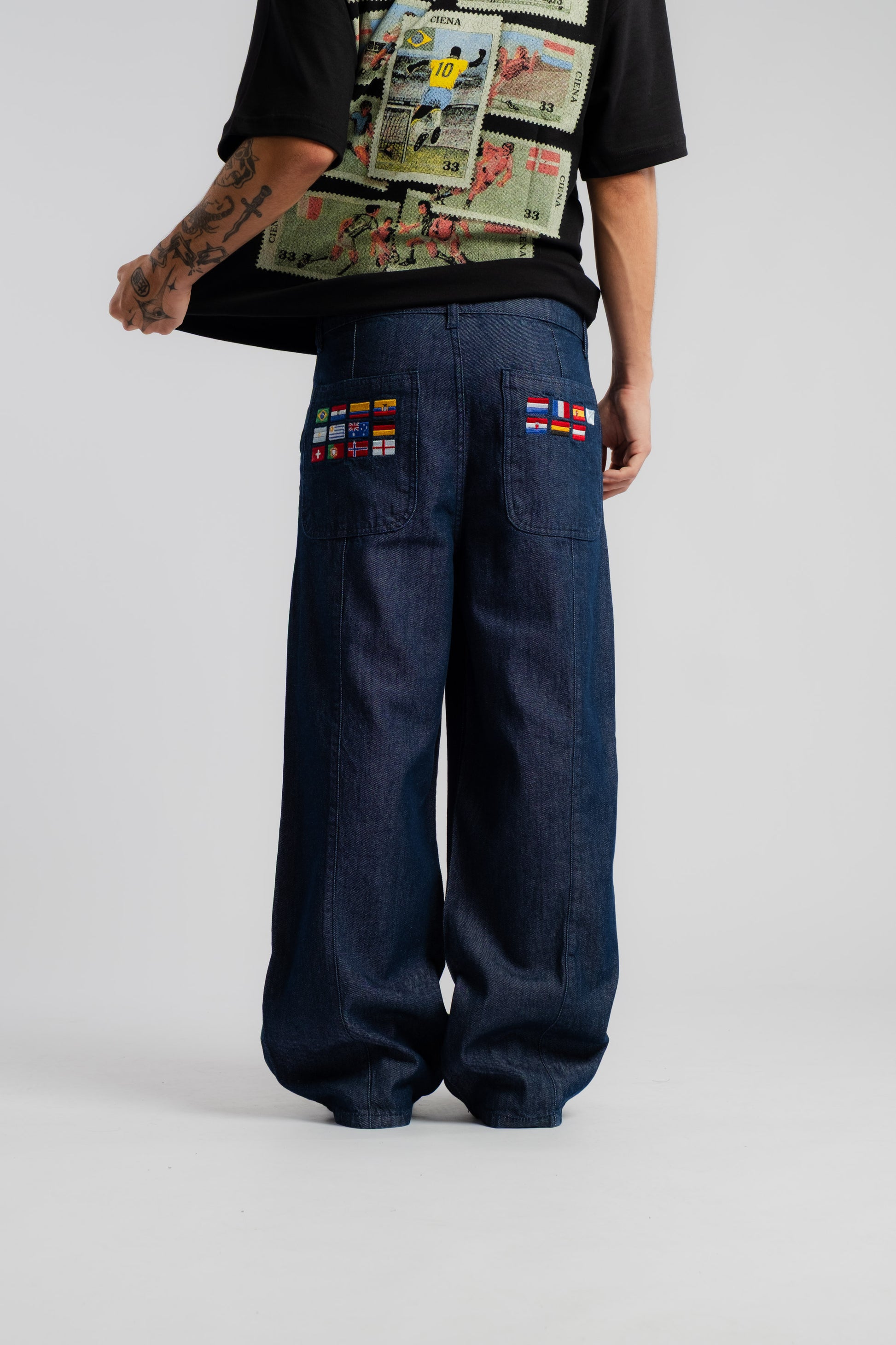 Calça Denim Ciclo da CIENA - cinto, foto 2