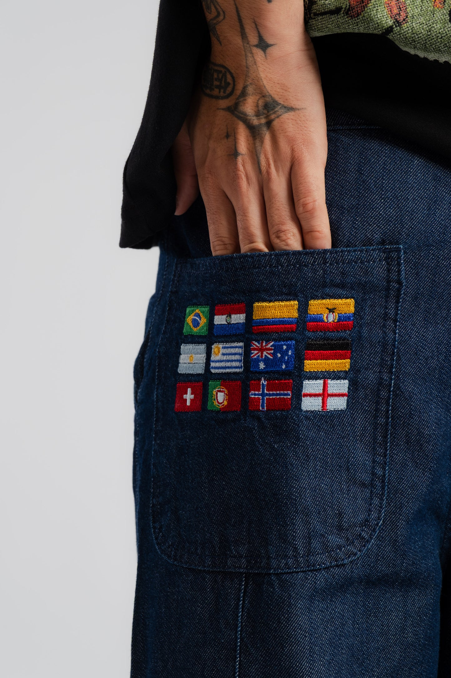 Calça Denim Ciclo da CIENA - cinto, foto 6