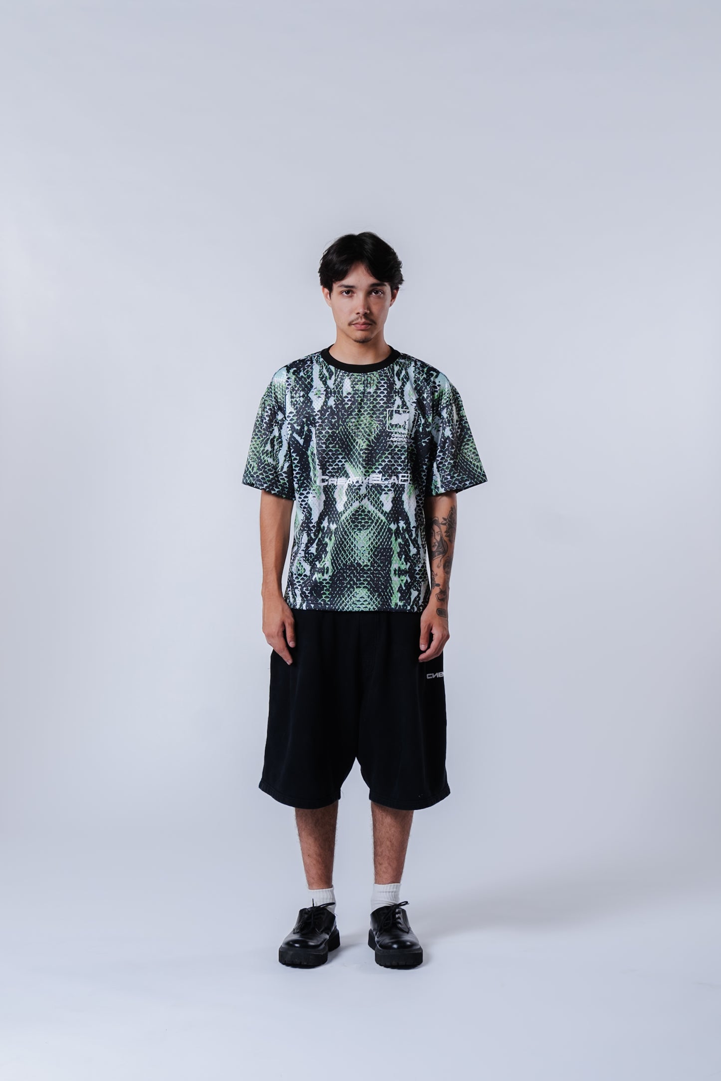 Snake Camo Jersey Green