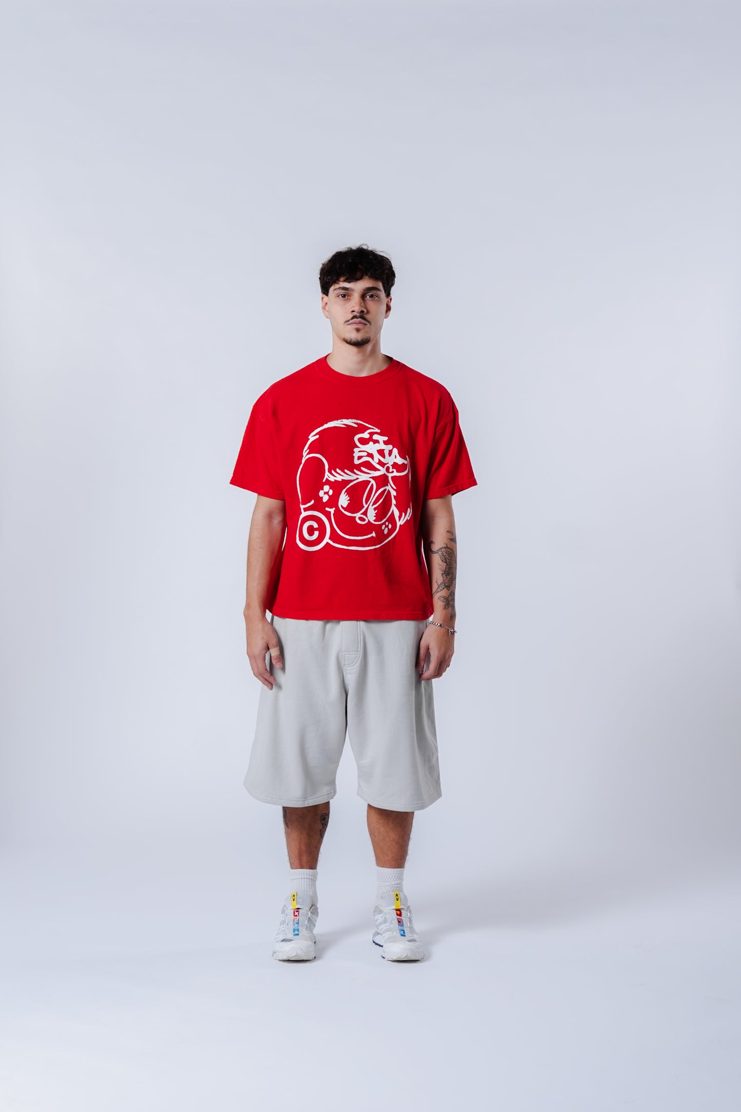 Demo Red Heavy Tee