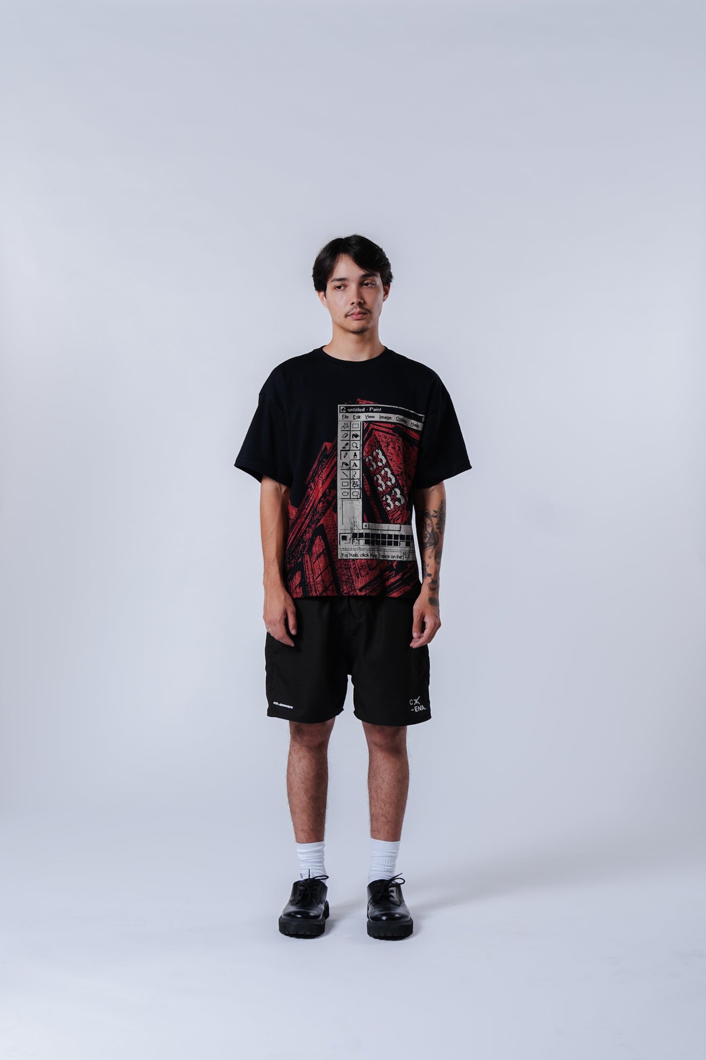 Factory Paint Black Heavy Tee