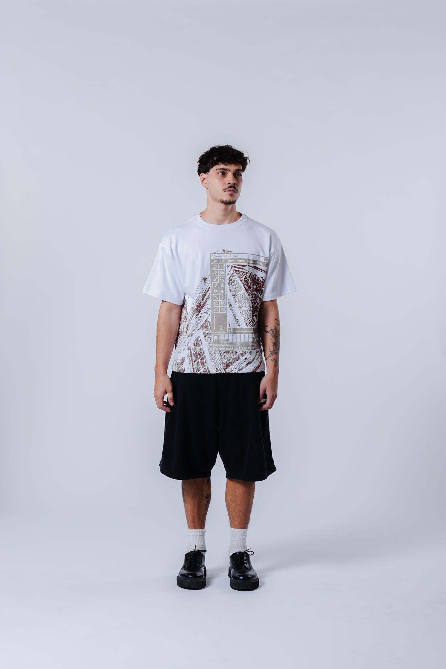 Factory Paint White Heavy Tee