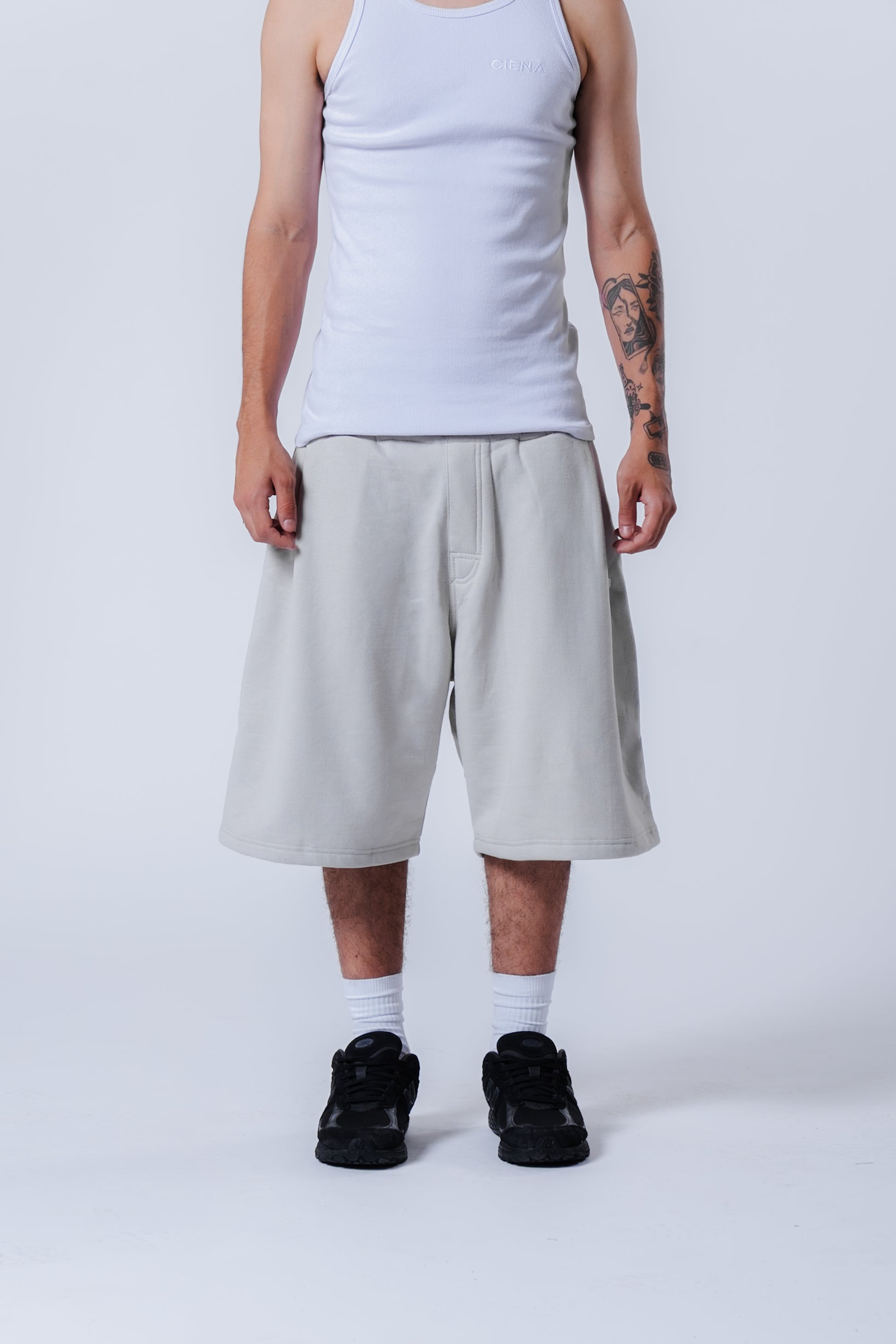 Grey Long Shorts da CIENA - shorts, foto 3