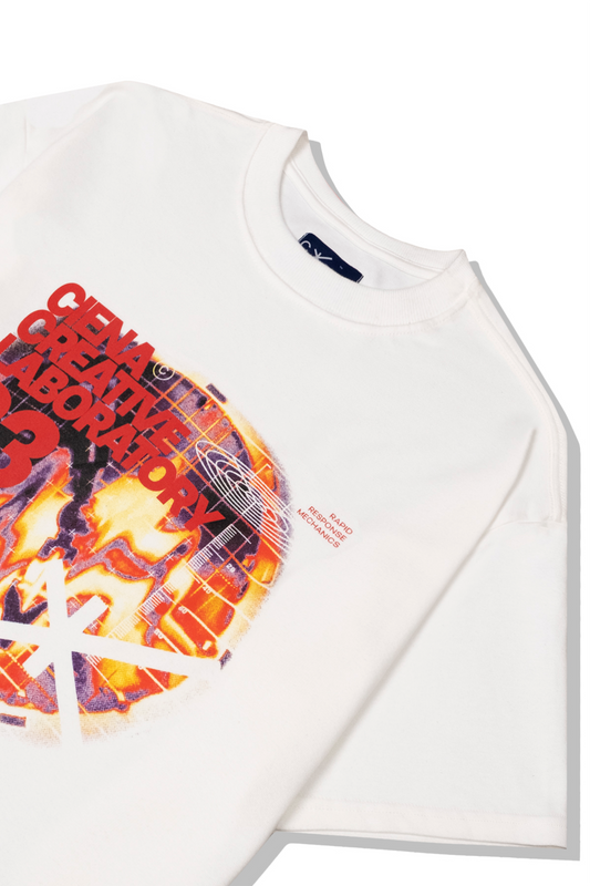 Radar White Heavy Tee