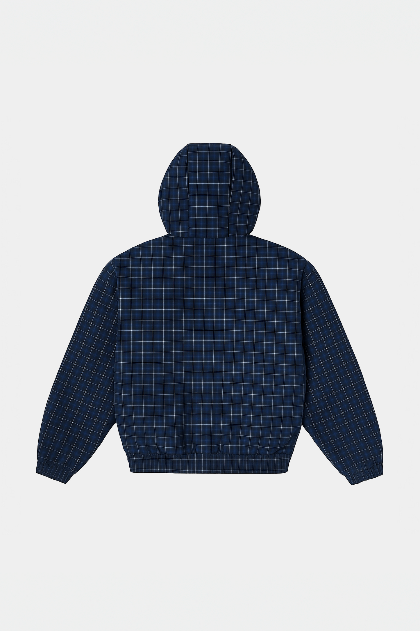 Blue Check Bomber da CIENA - jaqueta, foto das costas