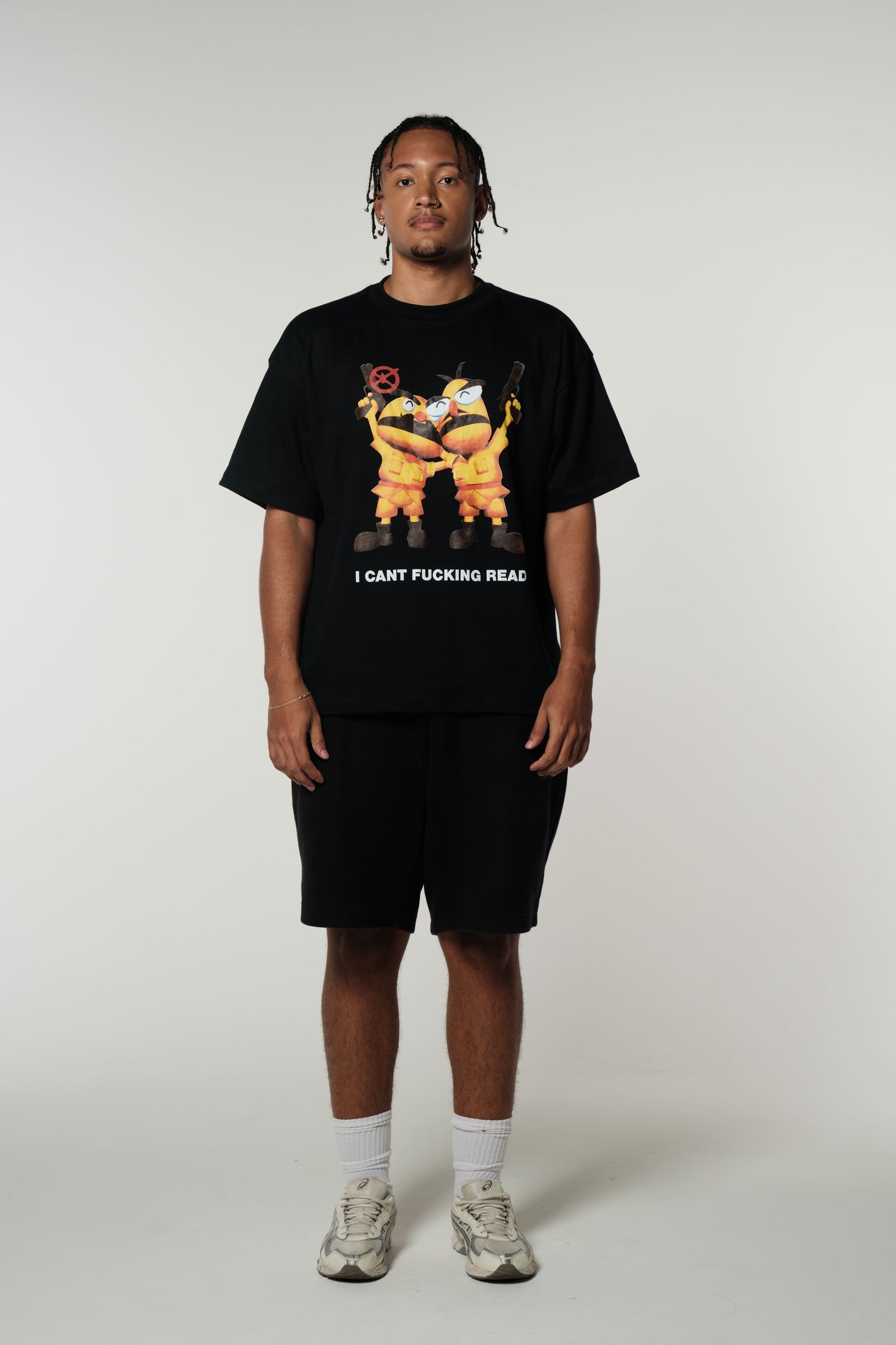 I Can't Read Heavy Tee