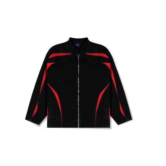 Racer Denim Jacket