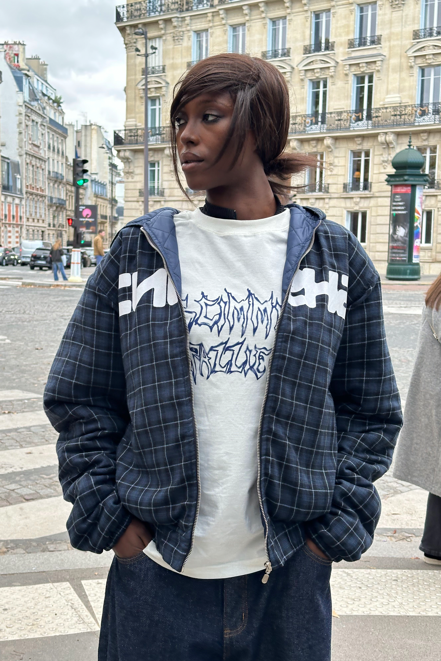 Blue Check Bomber da CIENA - jaqueta, foto 5
