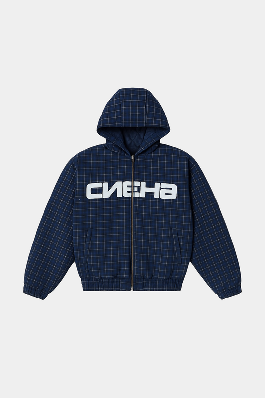Blue Check Bomber da CIENA - jaqueta, foto principal